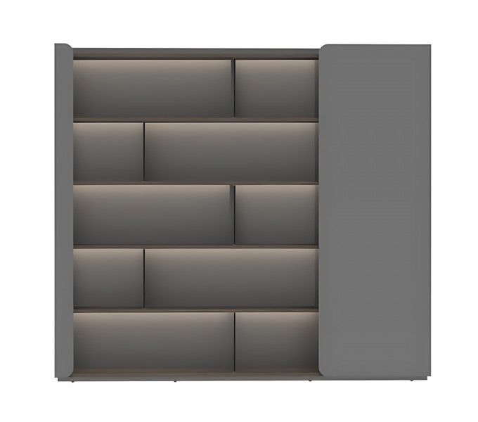 Офисный шкаф KANO Maddi (FMD91.20) Gray (CF42)