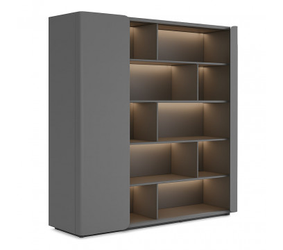 Офисный шкаф KANO Maddi (FMD91.20) Gray (CF42)