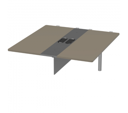 Офисный стол KANO Maddi (FMD66X.14) Gray (CF26)