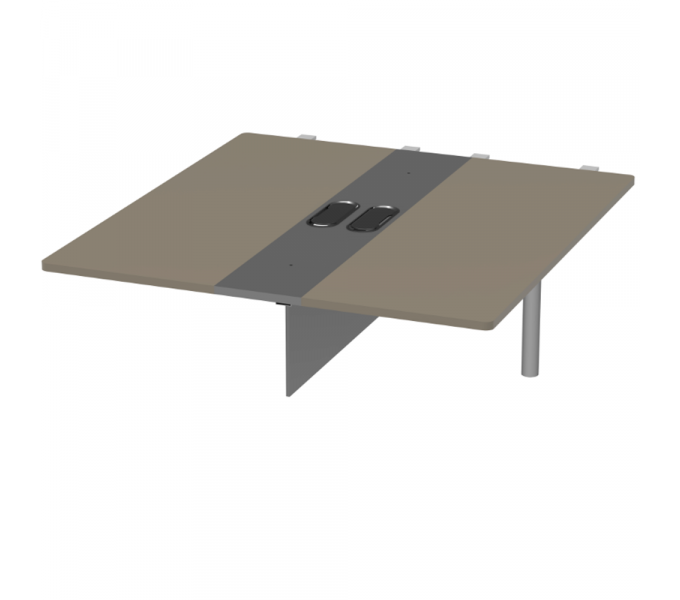 Офисный стол KANO Maddi (FMD66X.14) Grey (CF26)