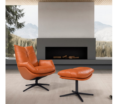 Оттоманка для кресла KANO (SYM21.1N) Orange (S11-006)