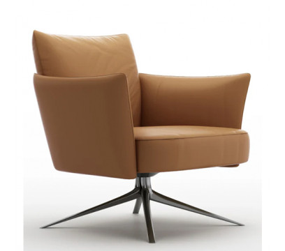 Арт кресло KANO (SYU20.1N) Khaki Leather (S11-005)