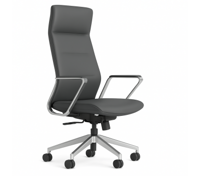 Офисное кресло KANO Depa HB Leather (EDP95-3.SC) Gray (Z11-002)