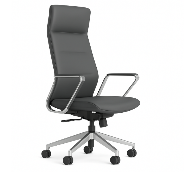 Офисное кресло KANO Depa HB Leather (EDP95-2.SC) Gray (Z11-002)