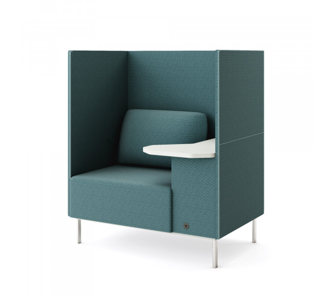 Диван для совещаний KANO (SLX13L.1.5B) Blue (B-MB03 blue)