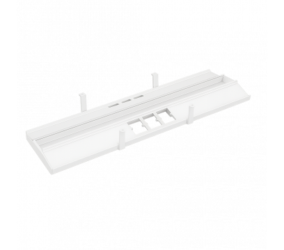 Короб для проводов горизонтальный KANO (FNQ12.11ZX) White