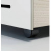 Офисный шкаф KANO Noqi (FXG15L.12) Brown&White (CF09&CF05)