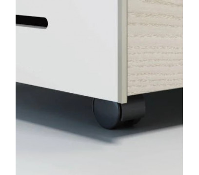 Офисный шкаф KANO Noqi (FXG15L.12) Brown&White (CF09&CF05)