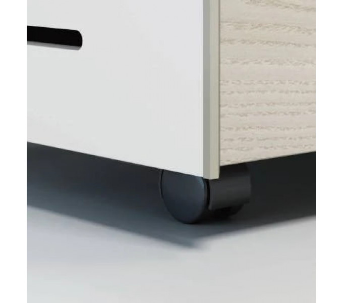 Офисный шкаф KANO Noqi (FXG15L.12) Brown&White (CF09&CF05)