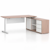 Офисный стол с электроприводом KANO iTech (FKT80R-2.18) Brown (CF09)