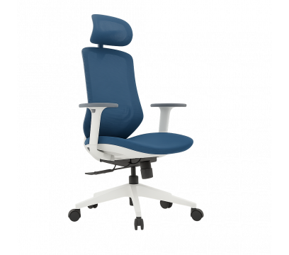 Офисное кресло KANO Y3 HB (EY381.SW) Blue (W-DB 08 blue+BP-MP08 dark blue )