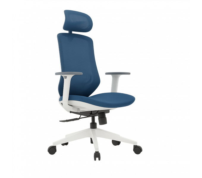 Офисное кресло KANO Y3 HB (EY381.SW) Blue (W-DB 08 blue+BP-MP08 dark blue )