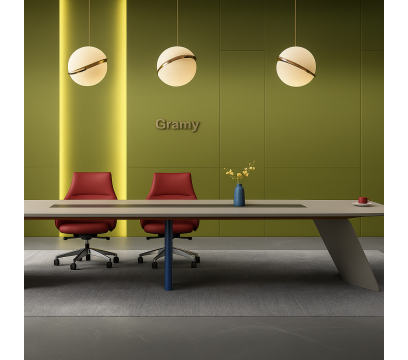 Стол для переговоров KANO Gramy (MGL70.34) Gray (CY25)