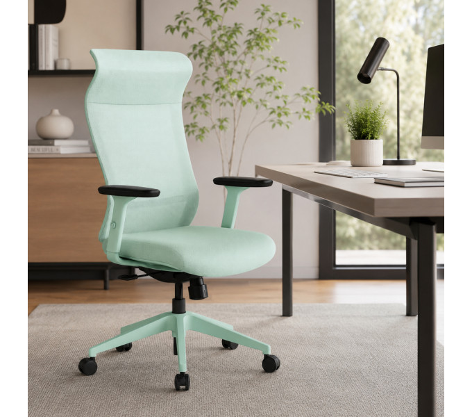 Офисное кресло ERGO Lanessa HB Green