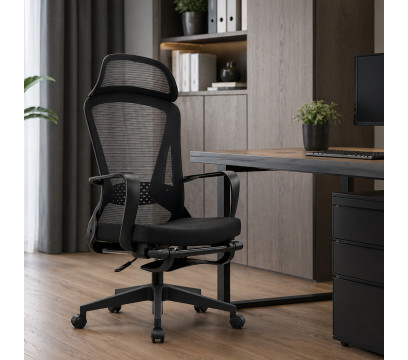 Офисное кресло ERGO Bonner HB Black