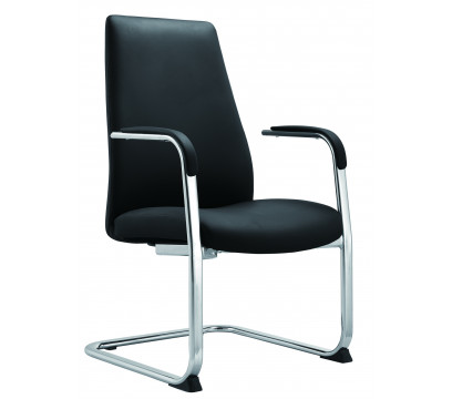 Кресло для посетителей ERGO Wenix CF Black