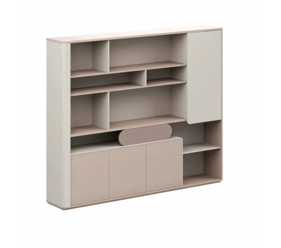 Офисный шкаф DIOUS DongGang (DDG-01S24) Wood grain+light brown