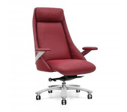 Офисный кресло DIOUS Ramoe (DL242A) Cream Black+Burgundy (Red)