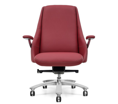 Офисный кресло DIOUS Ramoe (DL242B) Cream Black+Burgundy (Red)