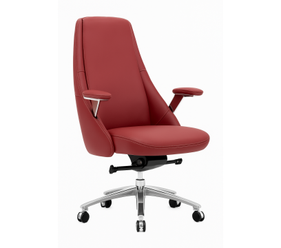 Офисный кресло DIOUS Ramoe (DL242B) Cream Black+Burgundy (Red)
