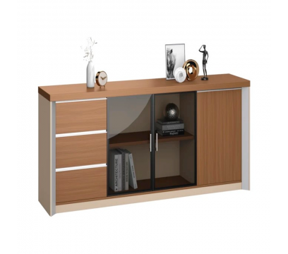 Офисный шкаф DIOUS  (DG28-S0520) DA26 USA  Walnut DB30 Elegance Gray