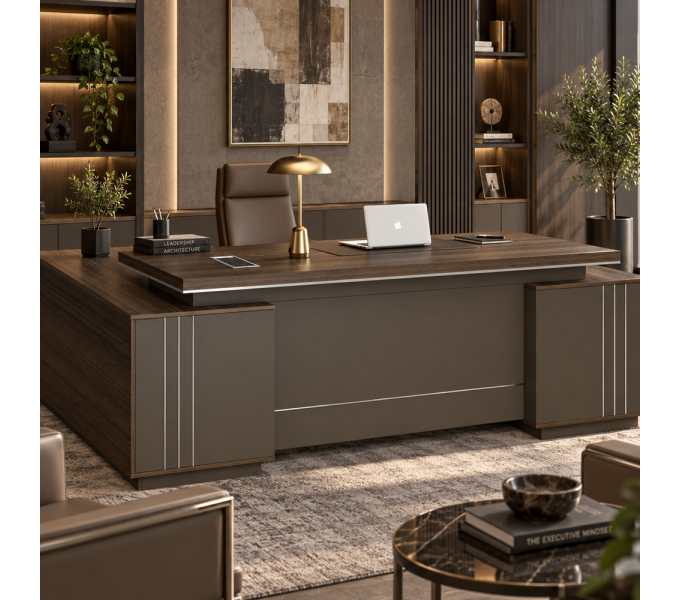 Стол руководителя DIOUS Chicago (DG07-D0524) Brown