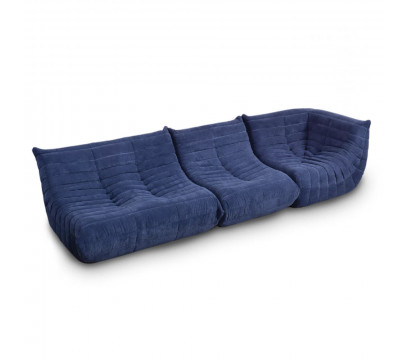 Диван ERGO Gates Dark Blue (S152)