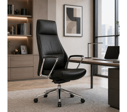 Офисное кресло ERGO Brain HB Black