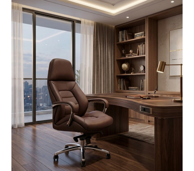 Офисное кресло ERGO Leap HB Brown 