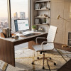 Офисное кресло ERGO Nova (Gold) Slim MB White