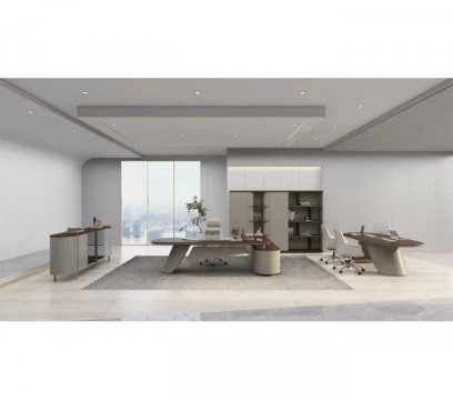 Стол руководителя KANO Avia (MAY80R.24) Brown (CY25)