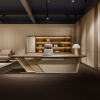 Стол руководителя KANO Piano (MPY81L.24) Brown (CY25)
