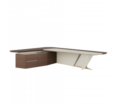 Стол руководителя KANO Piano (MPY81L.24) Brown (CY25)