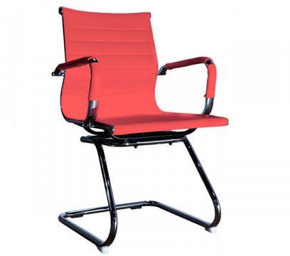 Кресло для посетителей ERGO Nova Slim CF Red