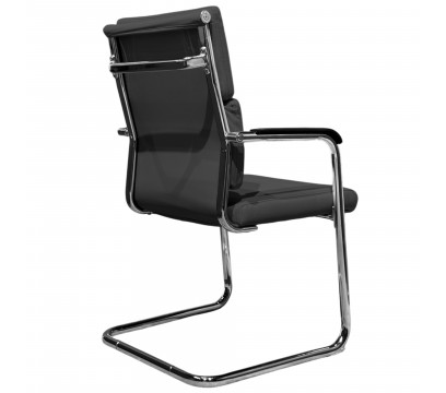 Кресло для посетителей ERGO Wolf CF Black