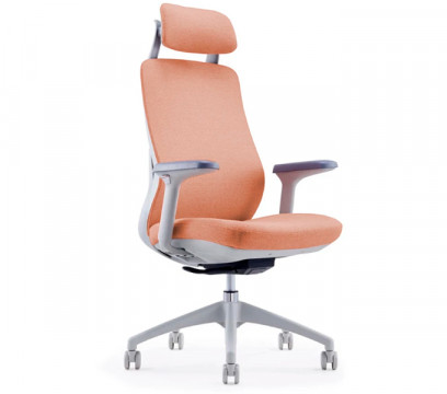 Офисное кресло ERGO Triton (massage chair) HB Orange