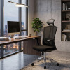 Офисное кресло ERGO Space HB Black