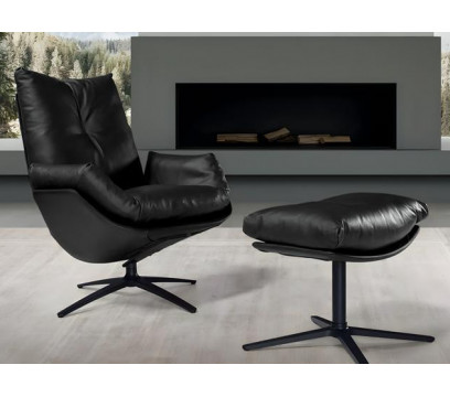 Оттоманка для кресла KANO (SYM21.1N) Black (S11-001 S13-001)