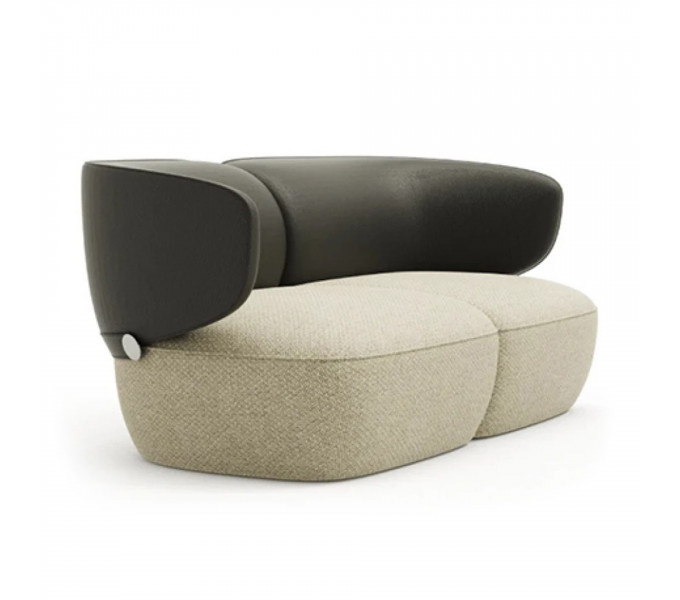 Диван 2-местный KANO  (SGL60.2B) Khaki (Back & Armrest Z13-015 Seat B-MK01)