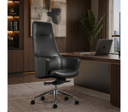 Офисное кресло ERGO Madison HB Black