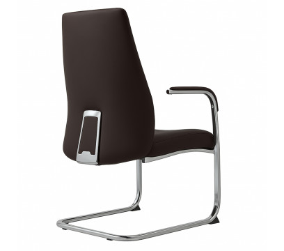 Кресло для посетителей ERGO Wenix CF Brown