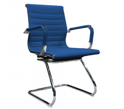 Кресло для посетителей ERGO Nova Slim CF Blue
