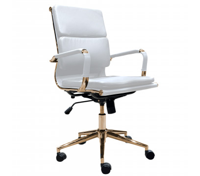 Офисное кресло ERGO Nova (Gold) Soft MB White