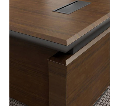 Стол руководителя KANO (MGP80L.28) Brown (CY07)