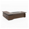 Стол руководителя KANO (MGP80L.28) Brown (CY07)