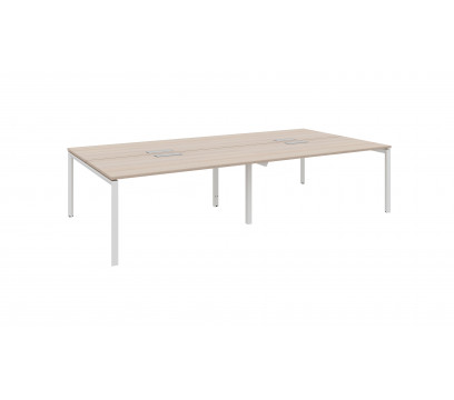 Офисный четырехместный стол KANO (FKD63.28MJ) Brown (CF09) (KEEO2421)