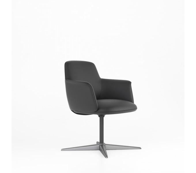 Кресло для персонала KANO Amy MB (EAM93.ST) Black (Z13-006)