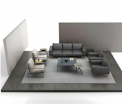 Диван одноместный KANO (SDN80.1T) Gray (Z11-007)