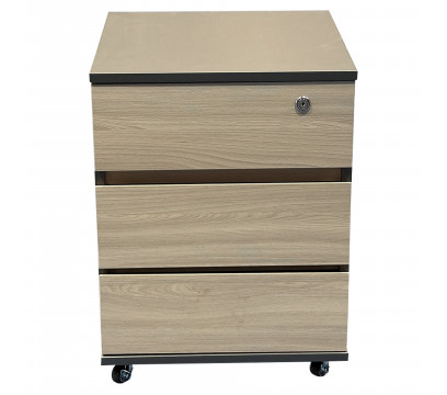 Тумба мобильная ERGO Degree-45 (SM) Ясень шимо/Антрацит