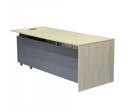 Стол для руководителя ERGO Celeste (SM) Ясень шимо/Антрацит